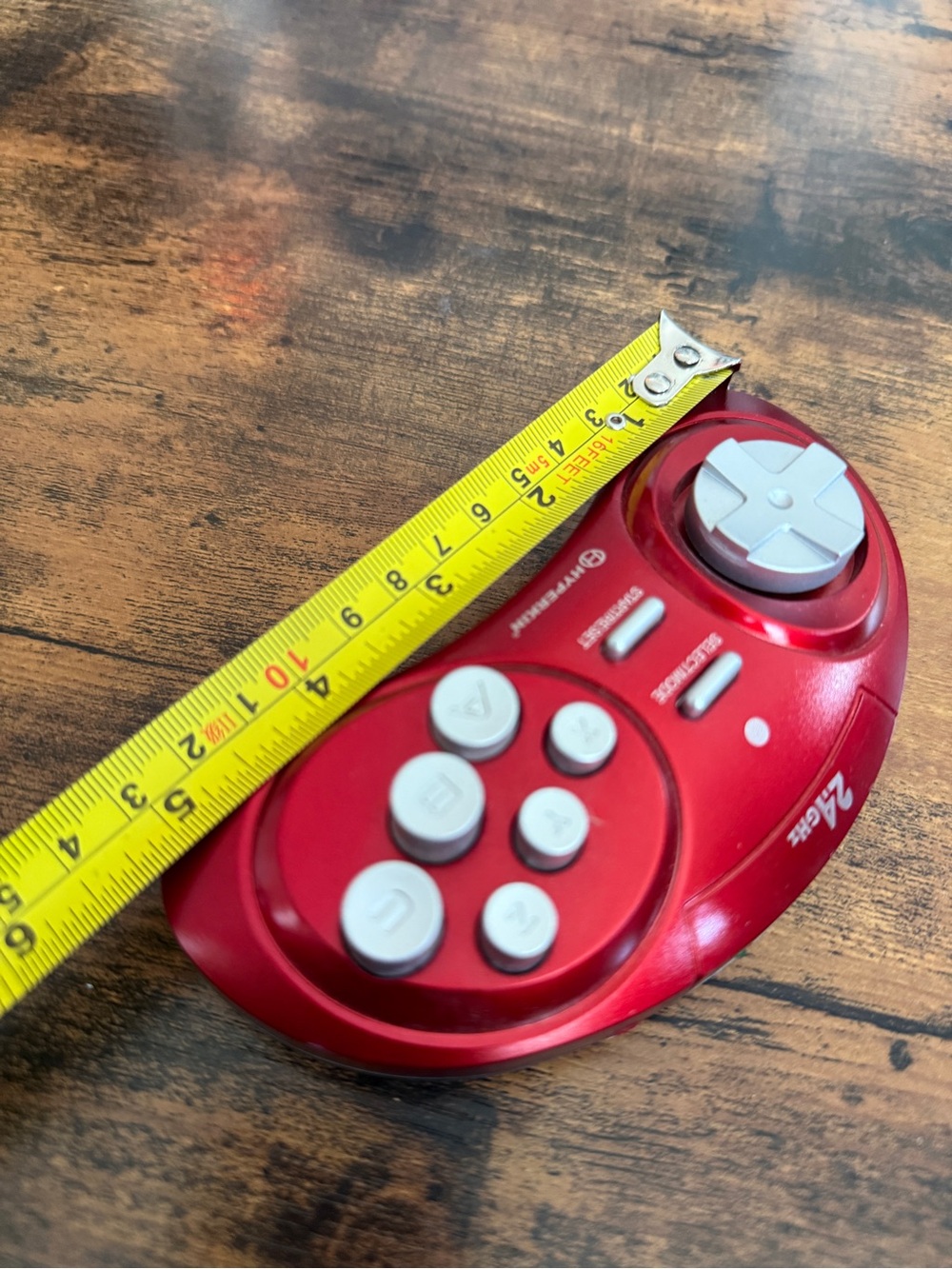 Red Hyperkin retron 3 wireless controller - Picture 8 of 8